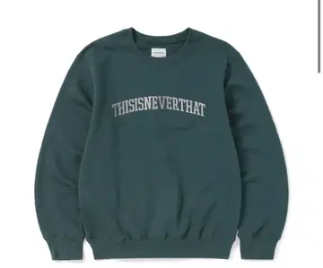 thisisnererthat 맨투맨 인디고 블루 M 사이즈