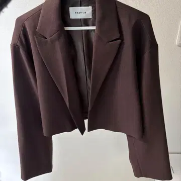 프레이아이디 브라운 테일러드 자켓