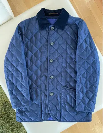 [ 고급 ] Paul Stuart 다운 퀼팅 자켓 L 사이즈 울