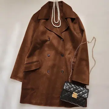 새상품급 레킵 요시에 이나바 캐시미어 코트