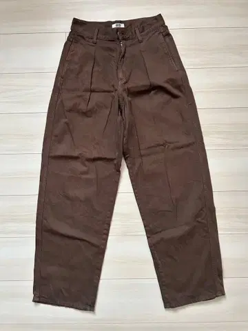 UNIQLO 브라운 와이드 팬츠 구제 의류 유니클로 y2k