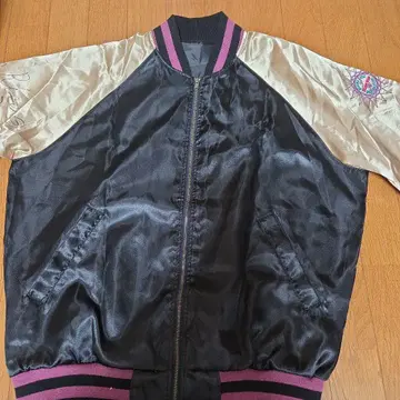 쿠도 시즈카 새틴 스카잔 블랙 골드