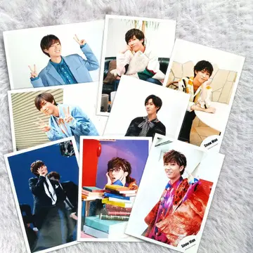 Snow Man 공식 사진 아베 료헤이 8장 세트