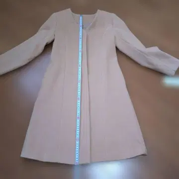 새상품 베이지 롱 코트 약 90cm