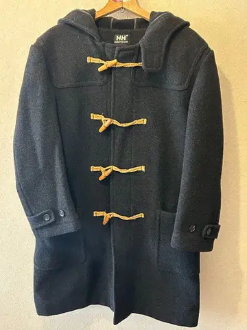 [ 새상품급 울 70% ] HELLY HANSEN 헬리한센 더플 코트