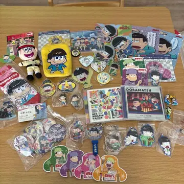 오소마츠 6쌍둥이 굿즈 세트 봉제 인형 스티커 CD