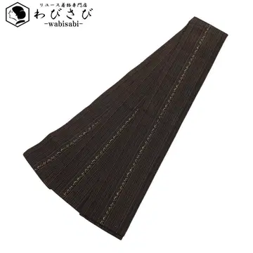 남자 오비 남성용 오비 세로 줄무늬 추상 무늬 헌방색 N-1080