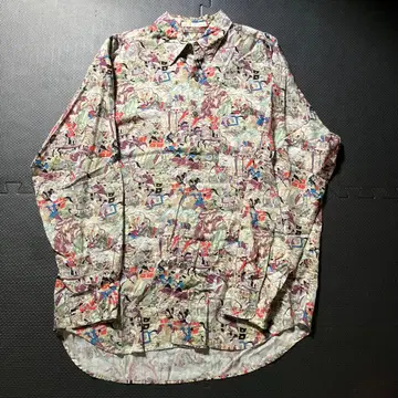 perry ellis 셔츠 레이온 올 패턴