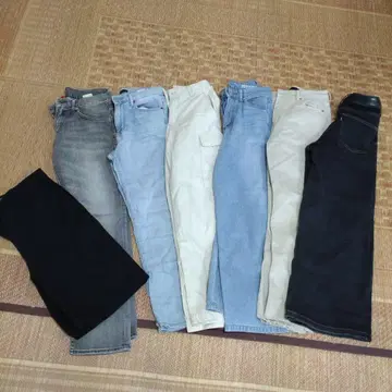 오늘 처분 예정! 선착순! 여성 팬츠 묶음 판매 7점