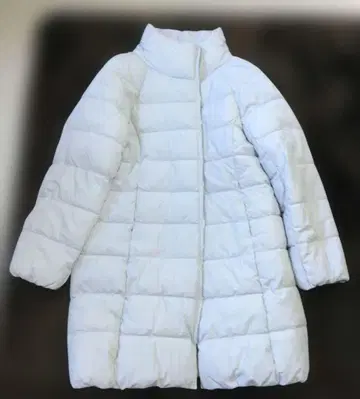 ESSEEME 충전솜 롱 코트 라이트 그레이 M 사이즈