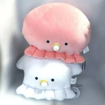 동글동글 수족관 꼬옥 안는 인형 빅 베이비 문어 베이비 오징어 빅 세트