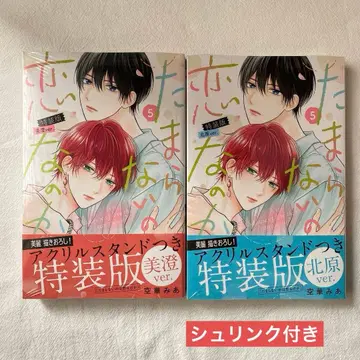 견딜 수 없는 것은 사랑인가 5권 특장판 아크릴 스탠드 포함