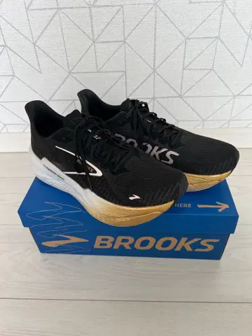 BROOKS HYPERION MAX 2 BLACK x GOLD 27cm