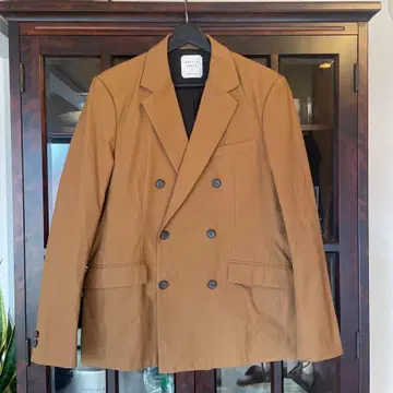 [ 유나이티드 도쿄 ] 브라운 더블 브레스트 테일러드 자켓