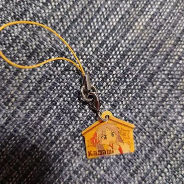 러키스타 리버서블 플레이트 히이라기 카가미 무녀 메탈 참