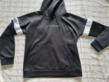 [새상품급] TAYLORMADE 속기모 후드 부착 후드티 후디 블랙