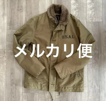 ALPHA INDUSTRIES 밀리터리 자켓 L