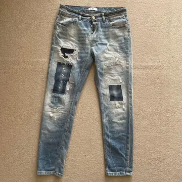 PMDS 데미지 데님 31 사이즈 이탈리아제