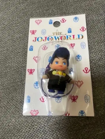 새상품 THE JOJO WORLD 큐피 콜라보 스트랩 히가시카타 죠스케