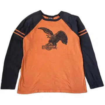 [ 할리 데이비슨 ] 래글런 긴팔 티셔츠 가격 인하 가능