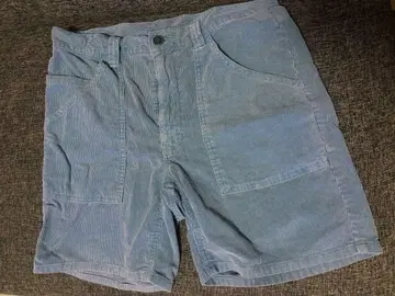 H.R.MARKET 코듀로이 라이트 블루 숏팬츠