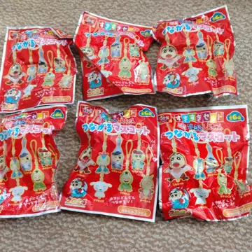 애니메이션 캐릭터 스트랩 6개 세트