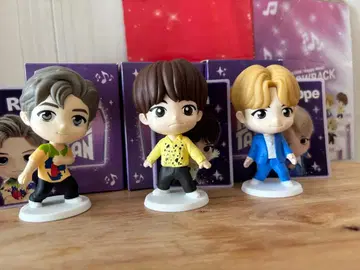 3개 세트 타이니탄 피규어 맥도날드 BTS 미국