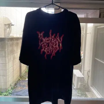 Section 8 XL 블랙 티셔츠 그래픽 프린트