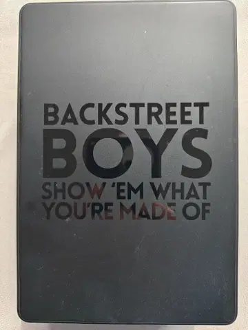 백스트리트 보이즈 한정판 올인원 미개봉 DVD