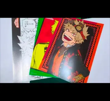 바쿠고 카츠키 A4 포스터 컬렉션