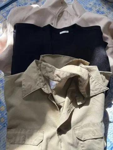 남성용 아우터 3종 세트