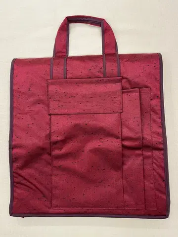 일본 의류용 백 휴대용 크림슨