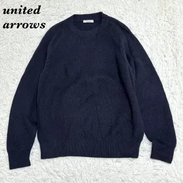 united arrows 크루넥 니트 XL(LL) 블랙