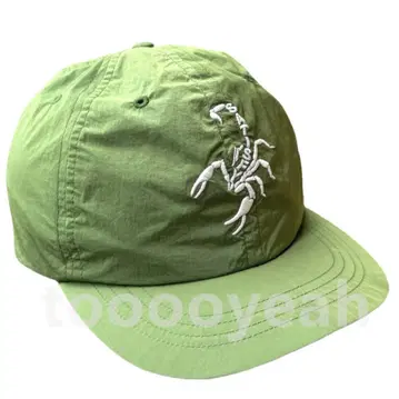 Satisfy 전갈 자수 야구 모자 그린