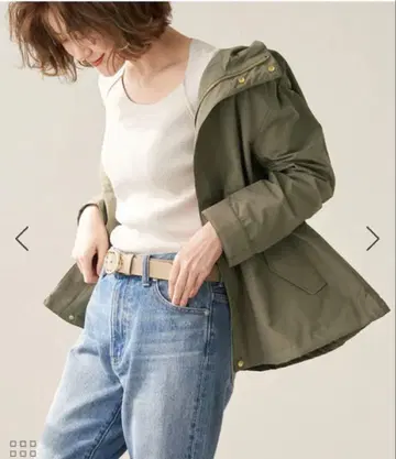 그로그랭 마운틴 파카 [ 발수 꽃가루 가드 ] 카키