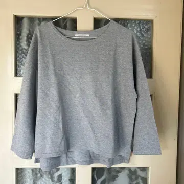 GALLARDAGALANTE 그레이 7부 소매 상의