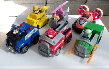 파우패트롤 차량 세트 6대