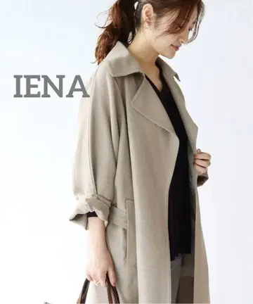 새상품급 IENA 이에나 아세테이트 오버코트 정가 3.9만