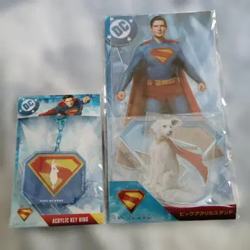 영화 굿즈 슈퍼맨 빅 아크릴 스탠드 아크릴 키링 크립토