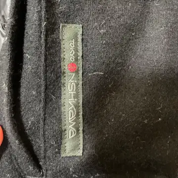 나노 유니버스 별주 니시카와 다운 울 더플 코트 L 블랙