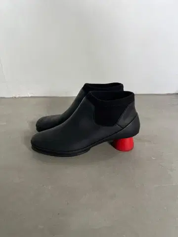 [ camper ] 캠퍼 가죽 숏부츠 36