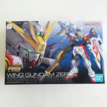 RG 윙건담 제로 미사용 건담 프라모델
