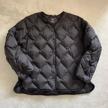 UNIQLO 울트라 라이트 다운 릴랙스 자켓 퀼팅 S 블랙