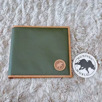 HUNTING WORLD 헌팅월드 나일론 접이식 지갑 올리브