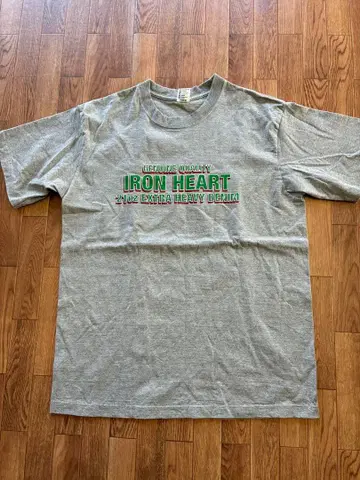 IRON HEART EXTRA HEAVY TEE L 그레이
