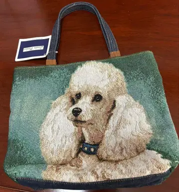 thinkbee 푸들 데님 토트백