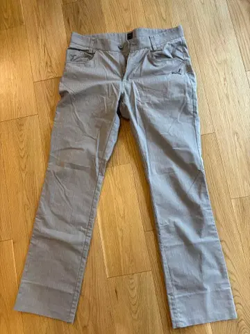 PUMA 스포츠 스타일 팬츠 그레이