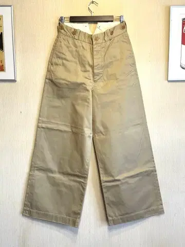 [ 나이젤카본 ] WIDE CHINO PANT - WEST POINT
