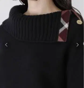 BLUE LABEL CRESTBRIDGE 블랙 니트 38