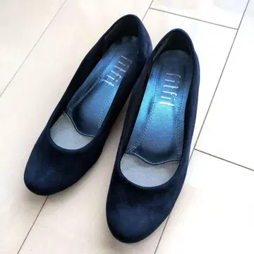 fitfit 플레인 에어리 웨이브 펌프스 23cm 미드나잇 블루